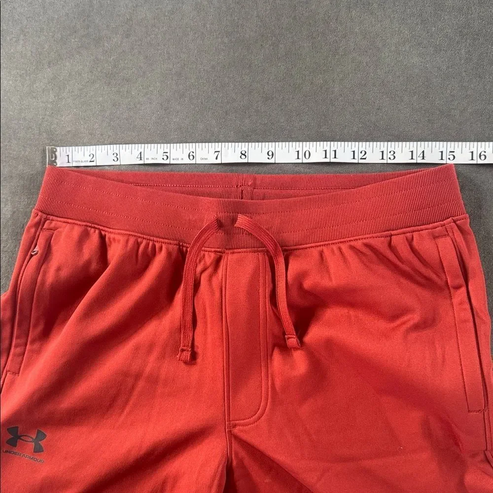 Under Armour Boys Icon Knit Pants Joggers Loose Fit Drawstring Waist Size XL NWT